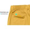 imageLittle Donkey Andy Mens 12 Inch Bermuda Shorts UPF 50 Stretch Golf Shorts for CasualYellow