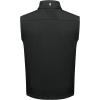 imageLittle Donkey Andy Mens Lightweight Golf Vest Warm Fleece Lining Hiking Vests Zip Up Sleeveless Outerwear JacketBlack