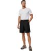imageLittle Donkey Andy Mens Quick Dry Shorts Lightweight Bermuda with Pockets for Golf Hiking Camping TravelA Black