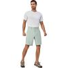 imageLittle Donkey Andy Mens Quick Dry Shorts Lightweight Bermuda with Pockets for Golf Hiking Camping TravelA Glacier Green
