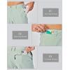 imageLittle Donkey Andy Mens Quick Dry Shorts Lightweight Bermuda with Pockets for Golf Hiking Camping TravelA Glacier Green