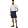 imageLittle Donkey Andy Mens Quick Dry Shorts Lightweight Bermuda with Pockets for Golf Hiking Camping TravelA Navy Blue