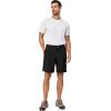 imageLittle Donkey Andy Mens Quick Dry Shorts Lightweight Bermuda with Pockets for Golf Hiking Camping TravelB Black