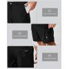 imageLittle Donkey Andy Mens Quick Dry Shorts Lightweight Bermuda with Pockets for Golf Hiking Camping TravelB Black