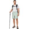 imageLittle Donkey Andy Mens Quick Dry Shorts Lightweight Bermuda with Pockets for Golf Hiking Camping TravelB Glacier Green