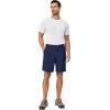 imageLittle Donkey Andy Mens Quick Dry Shorts Lightweight Bermuda with Pockets for Golf Hiking Camping TravelB Navy Blue
