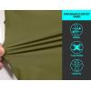 imageLittle Donkey Andy Mens Quick Dry Shorts for Hiking Walking Work MultiPockets MoistureWickingOlive Green