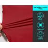 imageLittle Donkey Andy Mens Quick Dry Shorts for Hiking Walking Work MultiPockets MoistureWickingRed