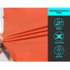 imageLittle Donkey Andy Mens Quick Dry Shorts for Hiking Walking Work MultiPockets MoistureWickingVermillion Orange
