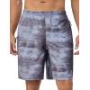 imageLittle Donkey Andy Mens Quick Dry Swim Trunks 9 Inch Stretch Board Shorts with Compression Liner for Beach Sports CasualBlack Tie Dye