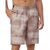 imageLittle Donkey Andy Mens Quick Dry Swim Trunks 9 Inch Stretch Board Shorts with Compression Liner for Beach Sports CasualKhaki Tie Dye