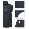 imageLittle Donkey Andy Mens Quick Dry Vest Sleeveless Summer Stretchy Windproof Jacket for Golfing Cycling RunningBlack Camo