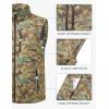 imageLittle Donkey Andy Mens Quick Dry Vest Sleeveless Summer Stretchy Windproof Jacket for Golfing Cycling RunningGreen Camo