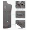imageLittle Donkey Andy Mens Quick Dry Vest Sleeveless Summer Stretchy Windproof Jacket for Golfing Cycling RunningGrey