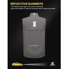 imageLittle Donkey Andy Mens Quick Dry Vest Sleeveless Summer Stretchy Windproof Jacket for Golfing Cycling RunningGrey