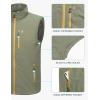 imageLittle Donkey Andy Mens Quick Dry Vest Sleeveless Summer Stretchy Windproof Jacket for Golfing Cycling RunningLaurel Oak