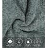 imageLittle Donkey Andy Mens Reversible Fleece Vest Lightweight Warm Sleeveless Jacket with Hood for Hiking Walking TravelMallard Green HeatherHarbor Blue