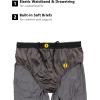 imageLittle Donkey Andy Mens Workout Running Shorts Lightweight Athletic Shorts Quick Dry Breathable Shorts with Mesh LinerGray