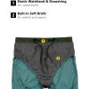 imageLittle Donkey Andy Mens Workout Running Shorts Lightweight Athletic Shorts Quick Dry Breathable Shorts with Mesh LinerGreenblue Slate