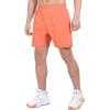 imageLittle Donkey Andy Mens Workout Running Shorts Lightweight Athletic Shorts Quick Dry Breathable Shorts with Mesh LinerOrange