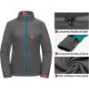 imageLittle Donkey Andy Womens 3 in 1 Winter Ski Jacket Warm Fleece Liner Jacket Waterproof Windproof Snow Coat ampamp Detachable HoodGreen Blue