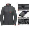imageLittle Donkey Andy Womens 3 in 1 Winter Ski Jacket Warm Fleece Liner Jacket Waterproof Windproof Snow Coat ampamp Detachable HoodPurple
