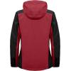 imageLittle Donkey Andy Womens 3 in 1 Winter Ski Jacket Warm Fleece Liner Jacket Waterproof Windproof Snow Coat ampamp Detachable HoodTango RedBlack