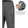 imageLittle Donkey Andy Womens Waterproof Lightweight Rain Pants Rainproof Overpants Hiking Golf OutdoorGrey