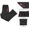 imageLittle Donkey Andy Womens Waterproof Rain Over Pants Hiking Breathable Lightweight Rainproof PantsBlack