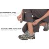 imageLittle Donkey Andy Womens Waterproof Rain Over Pants Hiking Breathable Lightweight Rainproof PantsPewter