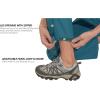 imageLittle Donkey Andy Womens Waterproof Rain Over Pants Hiking Breathable Lightweight Rainproof PantsTeal Green