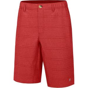 imageLittle Donkey Andy Mens 12 Inch Bermuda Shorts UPF 50 Stretch Golf Shorts for CasualMolten Lava