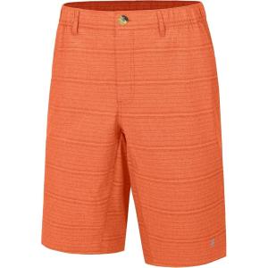 imageLittle Donkey Andy Mens 12 Inch Bermuda Shorts UPF 50 Stretch Golf Shorts for CasualOrange Peel