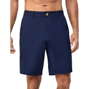 imageLittle Donkey Andy Mens Quick Dry Shorts Lightweight Bermuda with Pockets for Golf Hiking Camping TravelA Navy Blue