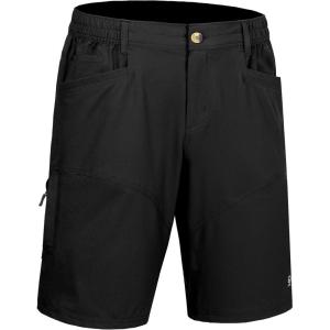 imageLittle Donkey Andy Mens Quick Dry Shorts for Hiking Walking Work MultiPockets MoistureWickingBlack