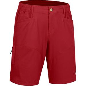 imageLittle Donkey Andy Mens Quick Dry Shorts for Hiking Walking Work MultiPockets MoistureWickingRed