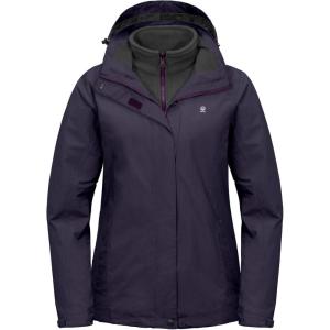 imageLittle Donkey Andy Womens 3 in 1 Winter Ski Jacket Warm Fleece Liner Jacket Waterproof Windproof Snow Coat ampamp Detachable HoodPurple