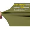 imageLittle Donkey Andy Mens 7 Inches Ultra Stretch Running Shorts Quick Dry Lightweight Cool Sports Athletic Shorts4 Olive