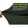 imageLittle Donkey Andy Mens 7 Inches Ultra Stretch Running Shorts Quick Dry Lightweight Cool Sports Athletic Shorts5 Dark Green