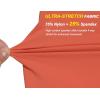 imageLittle Donkey Andy Mens 7 Inches Ultra Stretch Running Shorts Quick Dry Lightweight Cool Sports Athletic Shorts8 Orange