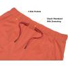 imageLittle Donkey Andy Mens 7 Inches Ultra Stretch Running Shorts Quick Dry Lightweight Cool Sports Athletic Shorts8 Orange