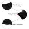 imageLittle Donkey Andy Mens Capri Pants Quick Dry Stretch Cool 34 Capri Jogger Shorts Gym Running Hiking Track ShortsAblack