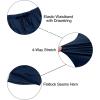 imageLittle Donkey Andy Mens Capri Pants Quick Dry Stretch Cool 34 Capri Jogger Shorts Gym Running Hiking Track ShortsAblue