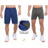 imageLittle Donkey Andy Mens Cycling Shorts with Detachable Liner Lightweight Padded Mountain Bike MTB LoosefitDark Blue
