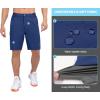 imageLittle Donkey Andy Mens Cycling Shorts with Detachable Liner Lightweight Padded Mountain Bike MTB LoosefitDark Blue
