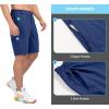imageLittle Donkey Andy Mens Cycling Shorts with Detachable Liner Lightweight Padded Mountain Bike MTB LoosefitDark Blue