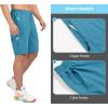 imageLittle Donkey Andy Mens Cycling Shorts with Detachable Liner Lightweight Padded Mountain Bike MTB LoosefitHorizon Blue