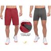 imageLittle Donkey Andy Mens Cycling Shorts with Detachable Liner Lightweight Padded Mountain Bike MTB LoosefitRed