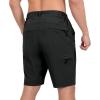 imageLittle Donkey Andy Mens Cycling Shorts with Detachable Liner Lightweight Padded Mountain Bike MTB LoosefitUpgrade Black
