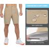 imageLittle Donkey Andy Mens Cycling Shorts with Detachable Liner Lightweight Padded Mountain Bike MTB LoosefitUpgrade Khaki